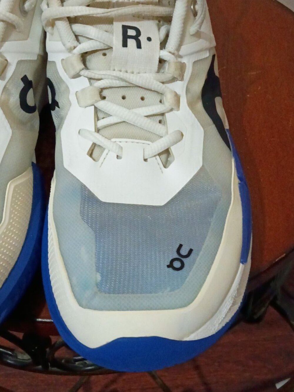 On Cloud The Roger Pro 2 Men Tennis Shoes Size 11 White Blue 3ME10300629 - Picture 8 of 13